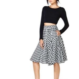 Nasty Gal Mayhem Gingham Skirt